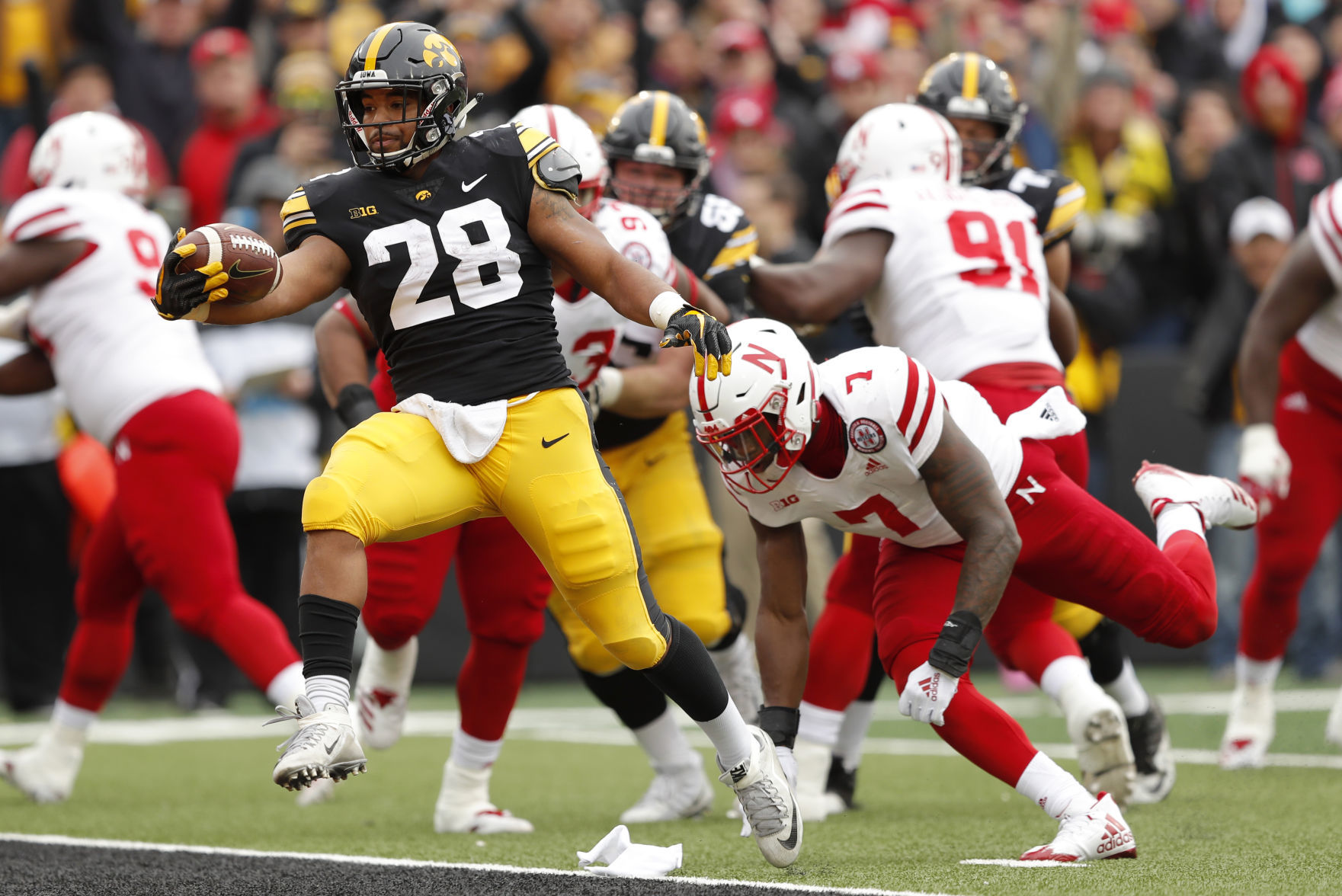 Nebraska vs. Iowa, 11.23